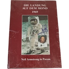 Listing image for Die Landung Auf Dem Mond 1969 Neil Armstrong Hardcover Signed Memorabilia No COA