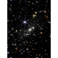Listing image for NASA James Webb Space Telescope Deep Field Stars Galaxies Photo Art Poster Print