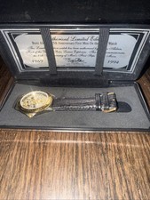 Listing image for limited edition Buzz Aldrin 25th Anniversary Apollo 11 moon landing wristwatch