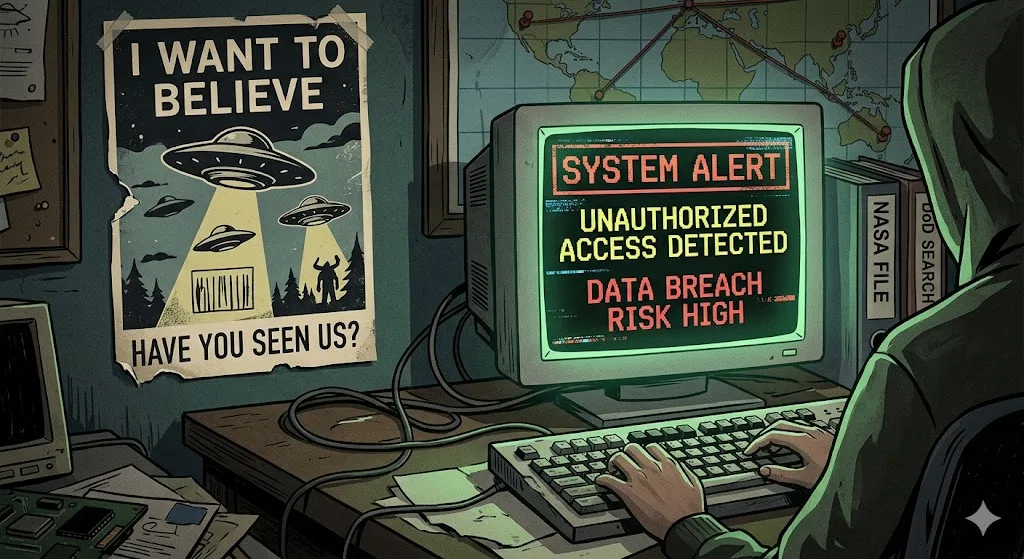 Overview image for Does UFO Belief Change Cybercrime Risk?